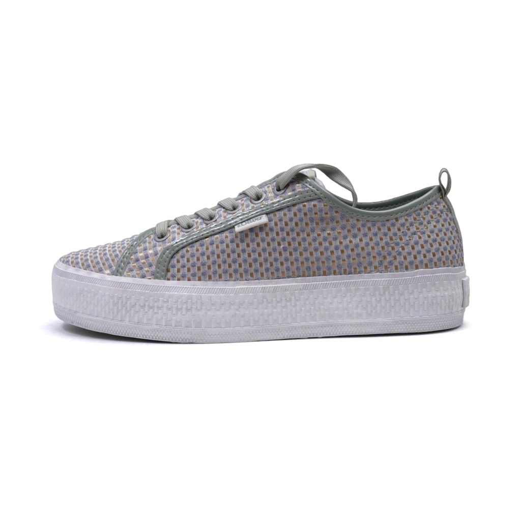 S. Oliver Low-Top Lace-Up Women's Sneakers Mint - Sole Therapy