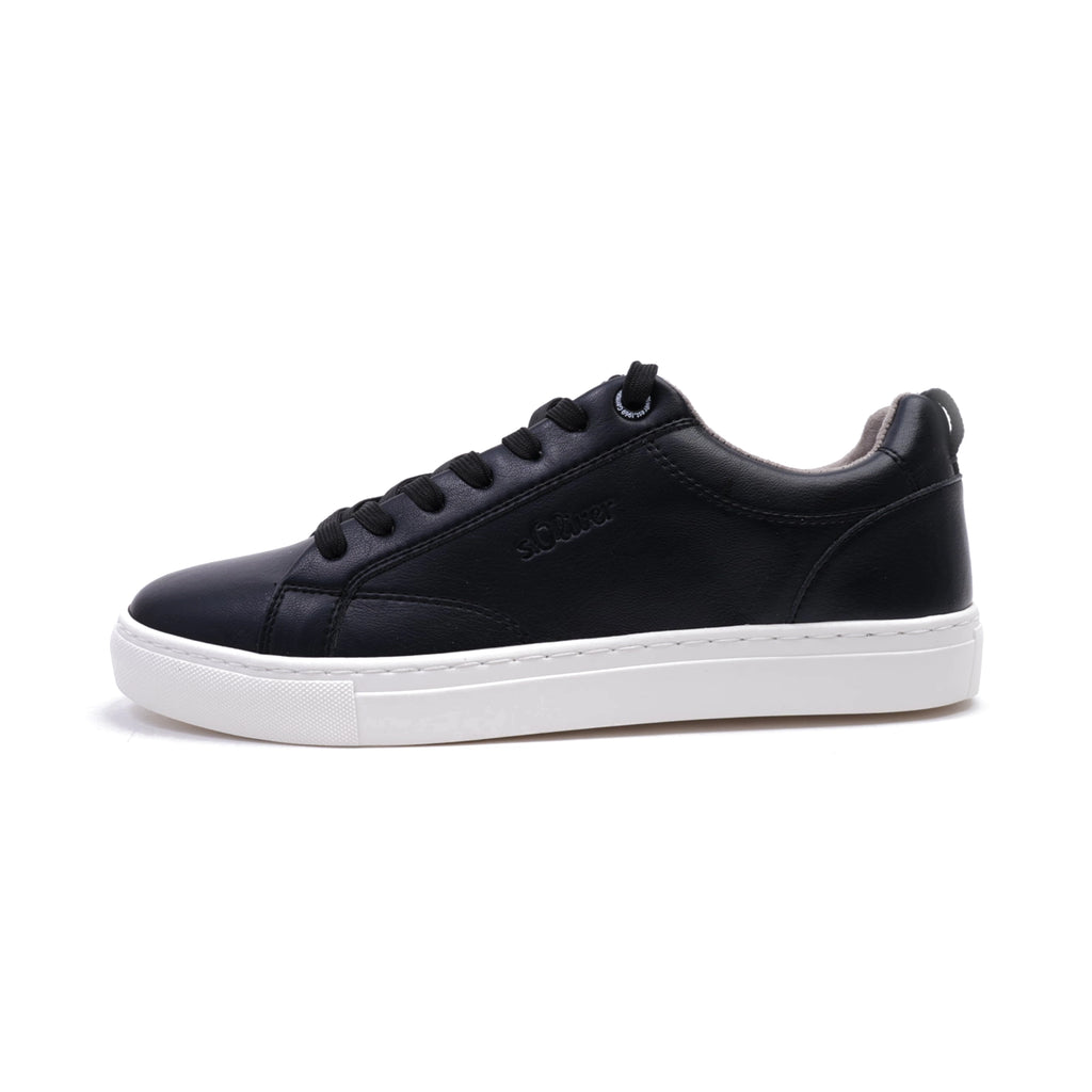 S.Oliver Men's Casual Sneakers Black - Sole Therapy
