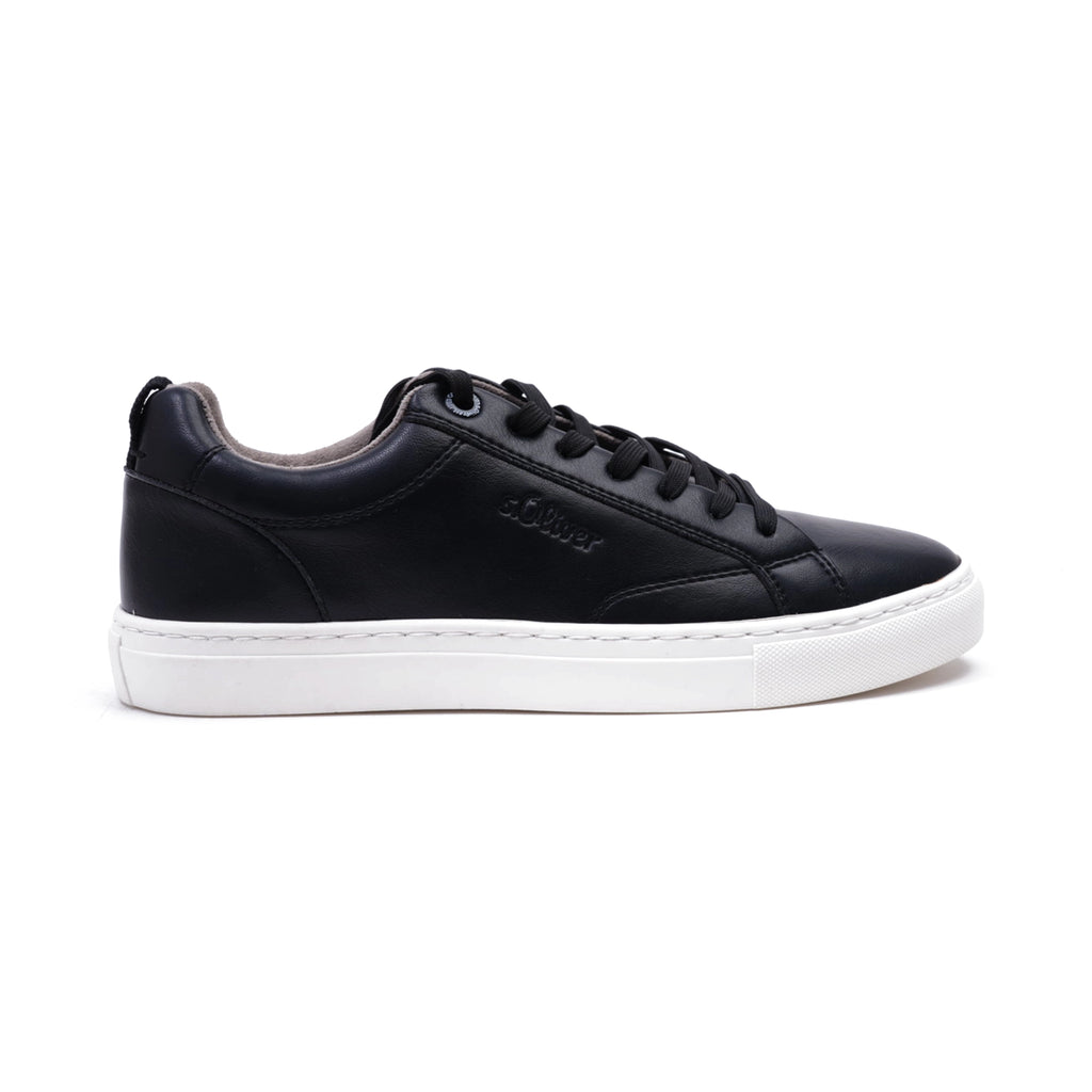 S.Oliver Men's Casual Sneakers Black - Sole Therapy