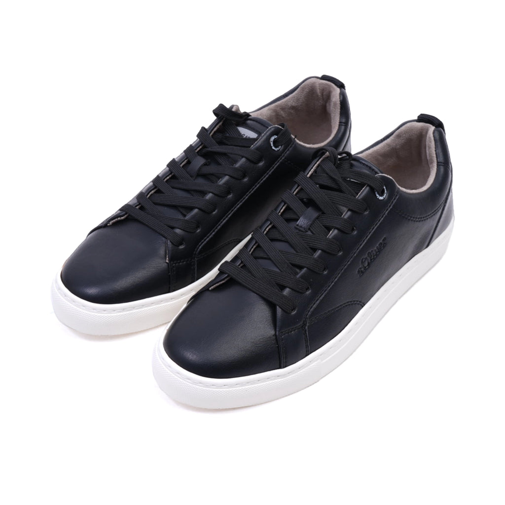 S.Oliver Men's Casual Sneakers Black - Sole Therapy