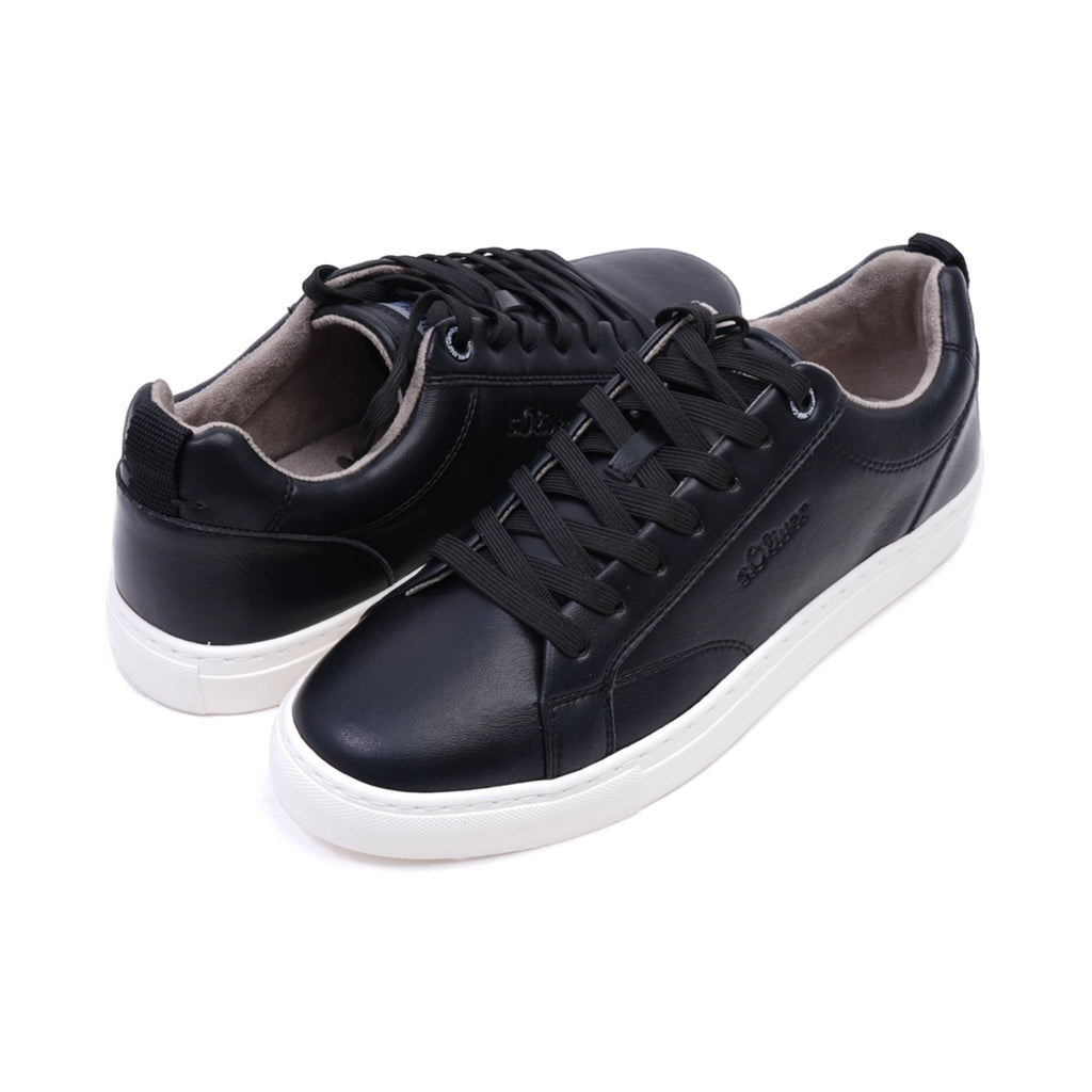 S.Oliver Men's Casual Sneakers Black - Sole Therapy