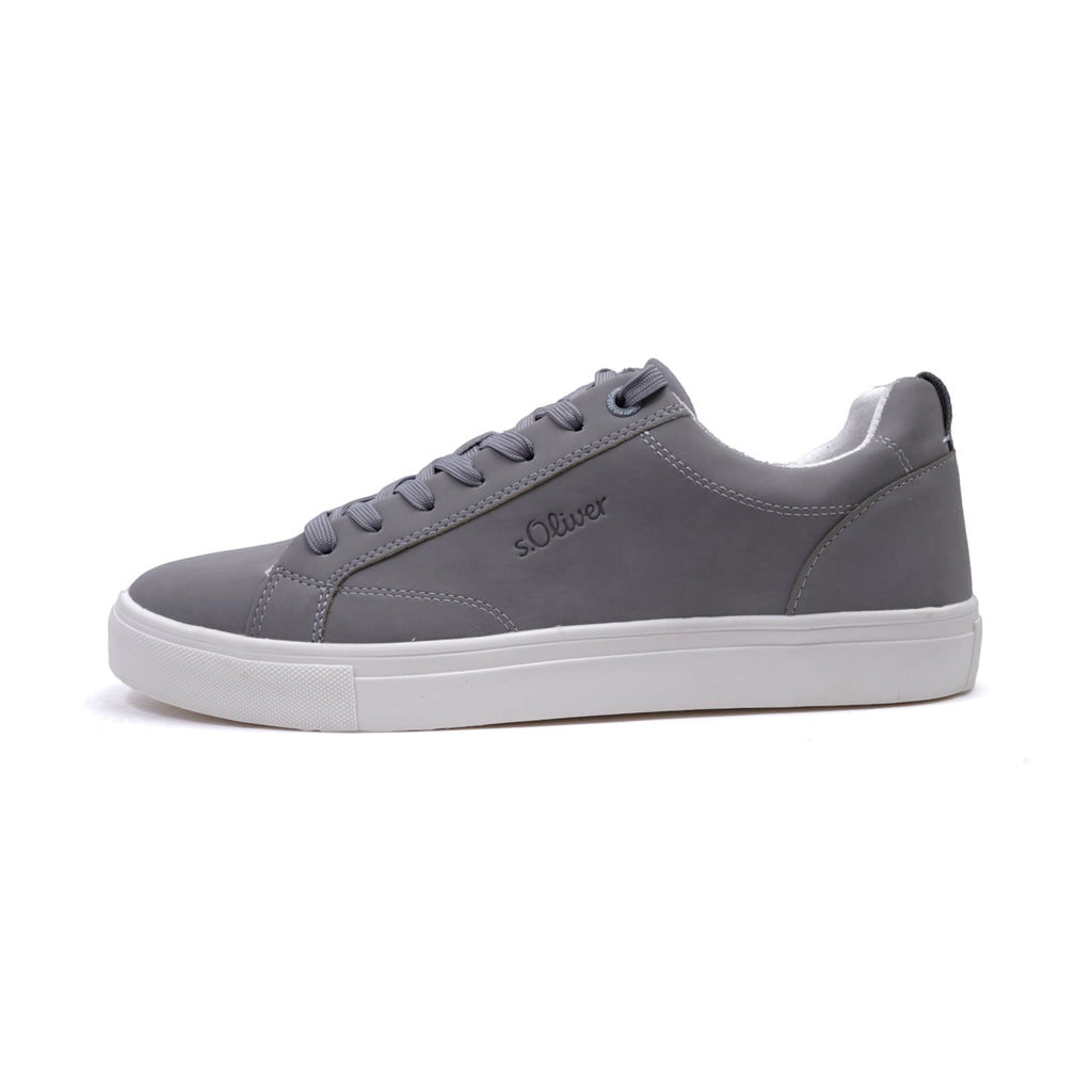 S.Oliver Men's Casual Sneakers Grey - Sole Therapy