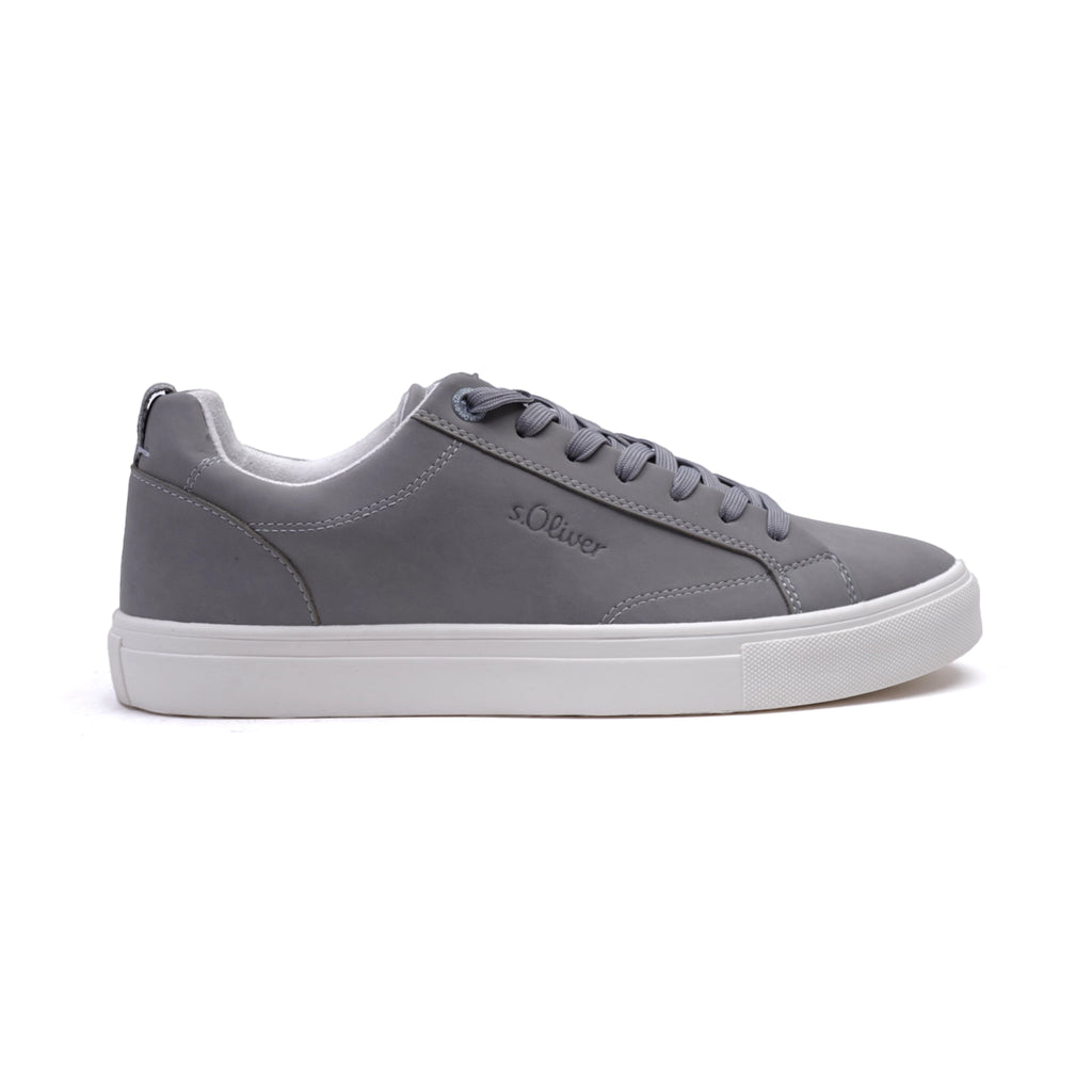 S.Oliver Men's Casual Sneakers Grey - Sole Therapy
