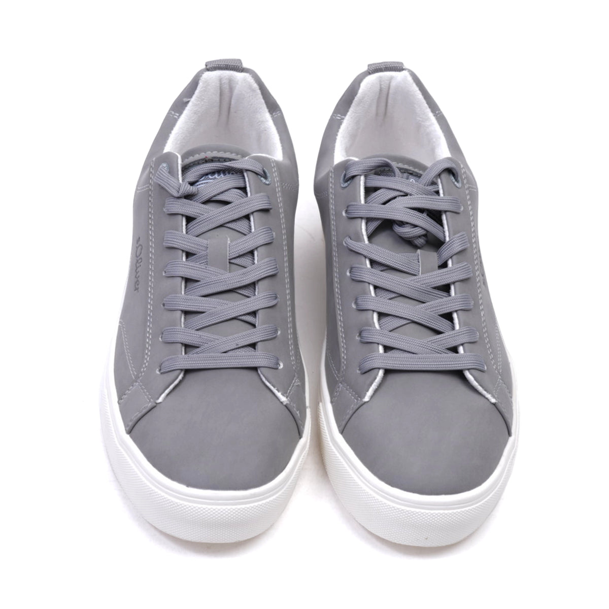 S.Oliver Men's Casual Sneakers Grey - Sole Therapy