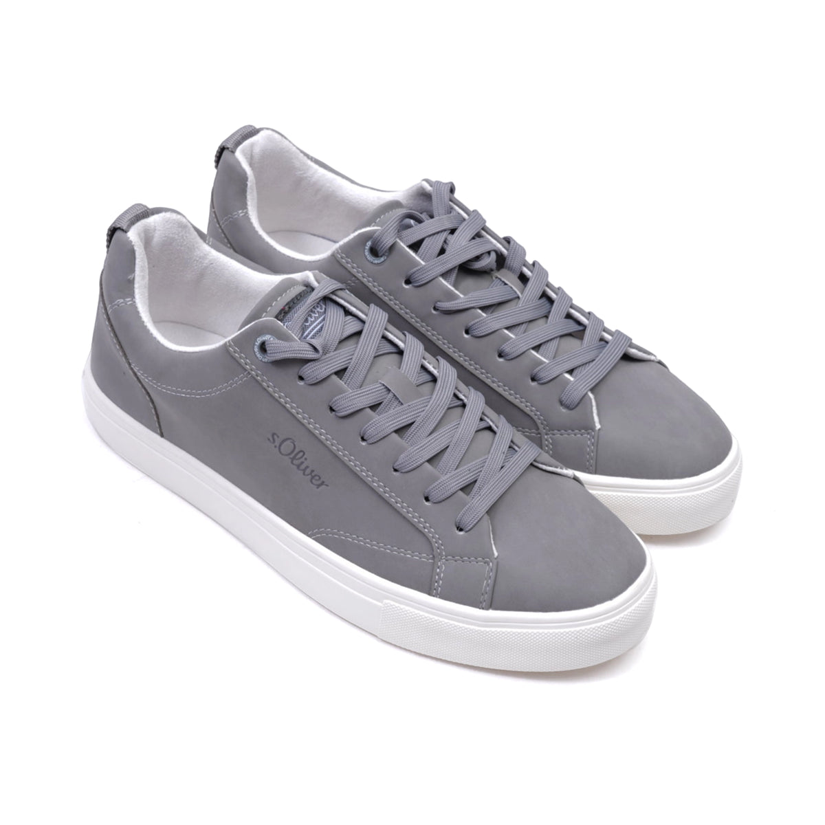 S.Oliver Men's Casual Sneakers Grey - Sole Therapy