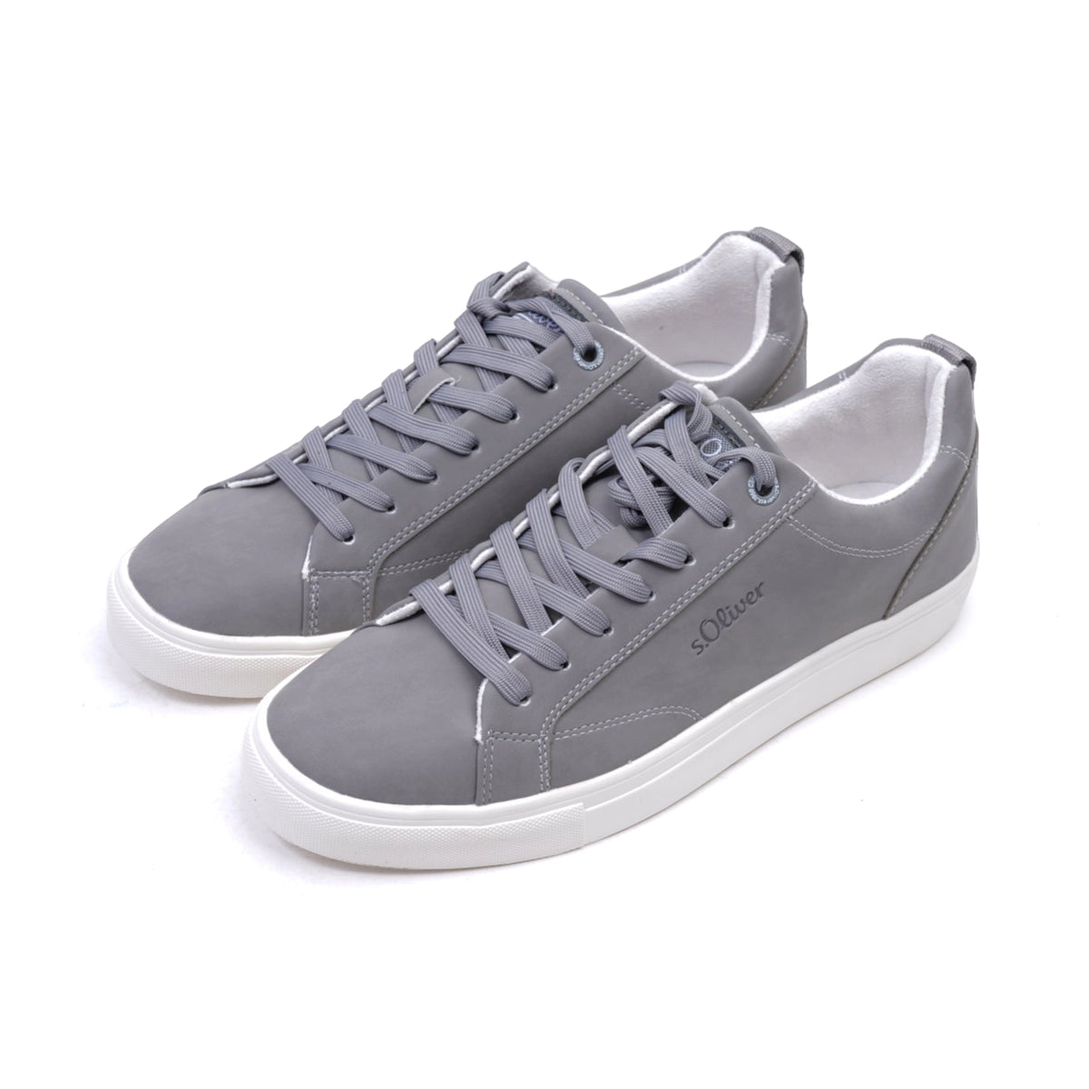 S.Oliver Men's Casual Sneakers Grey - Sole Therapy