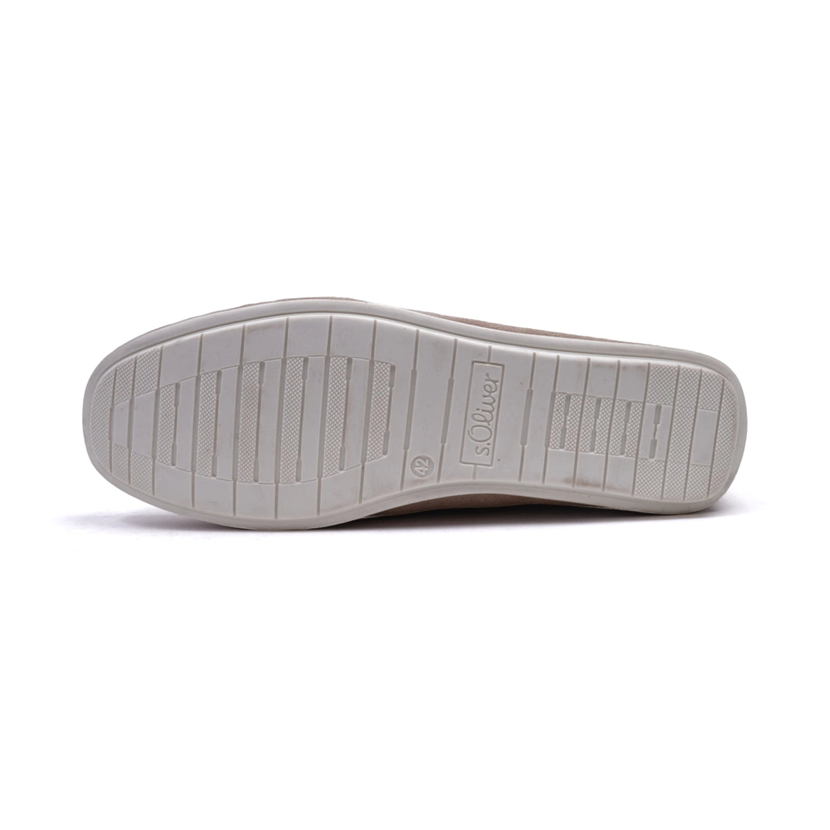 S.Oliver Men's Suede Loafers with Leather Trim Sand - Sole Therapy