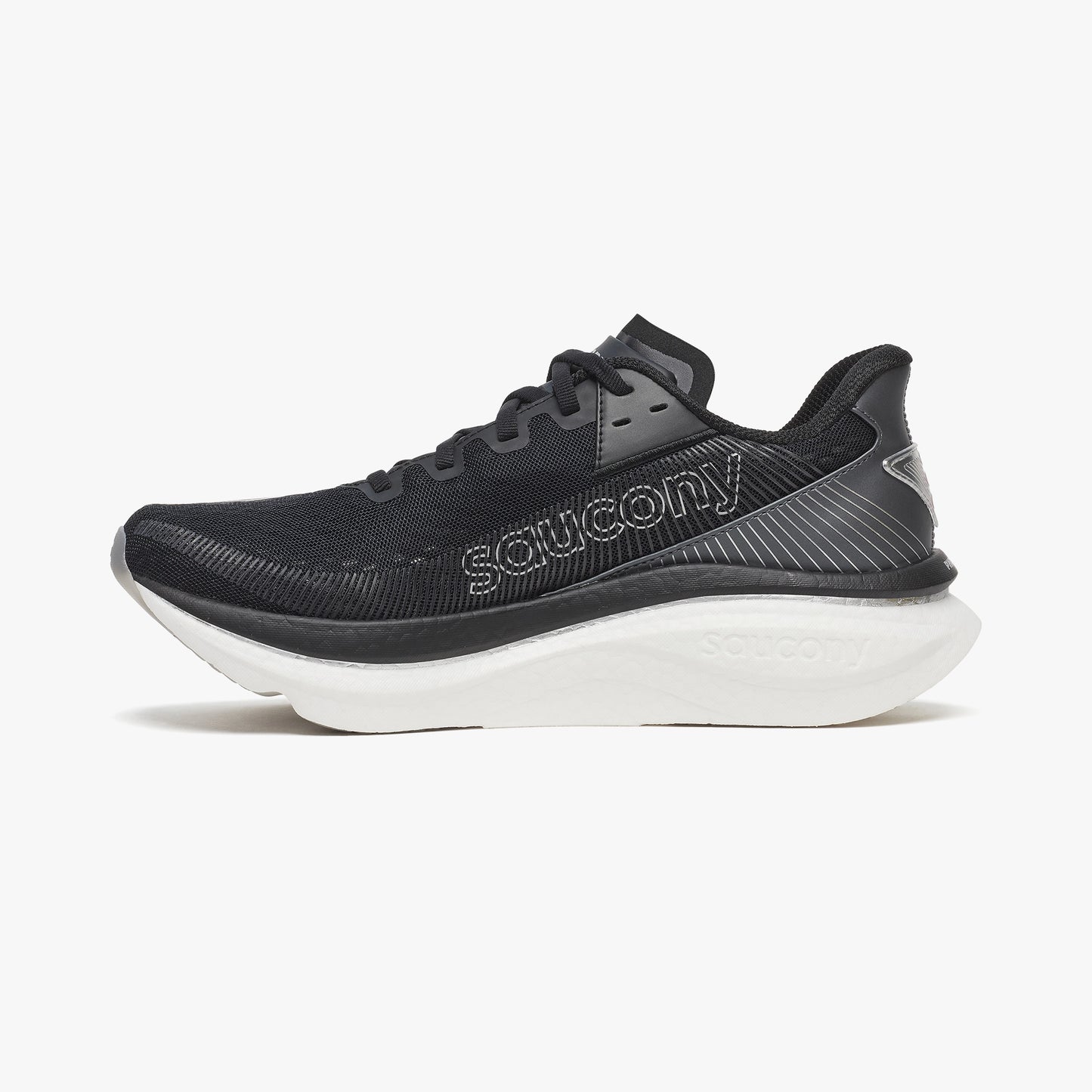 SAUCONY ENDORPHIN AZURA BLACK/WHITE - Sole Therapy