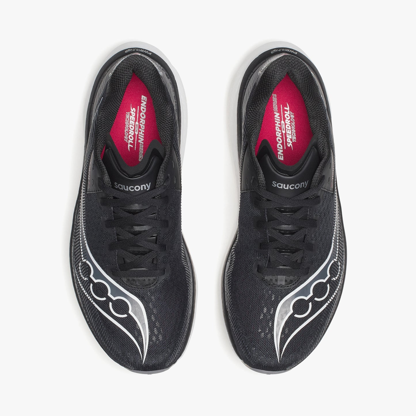 SAUCONY ENDORPHIN AZURA BLACK/WHITE - Sole Therapy