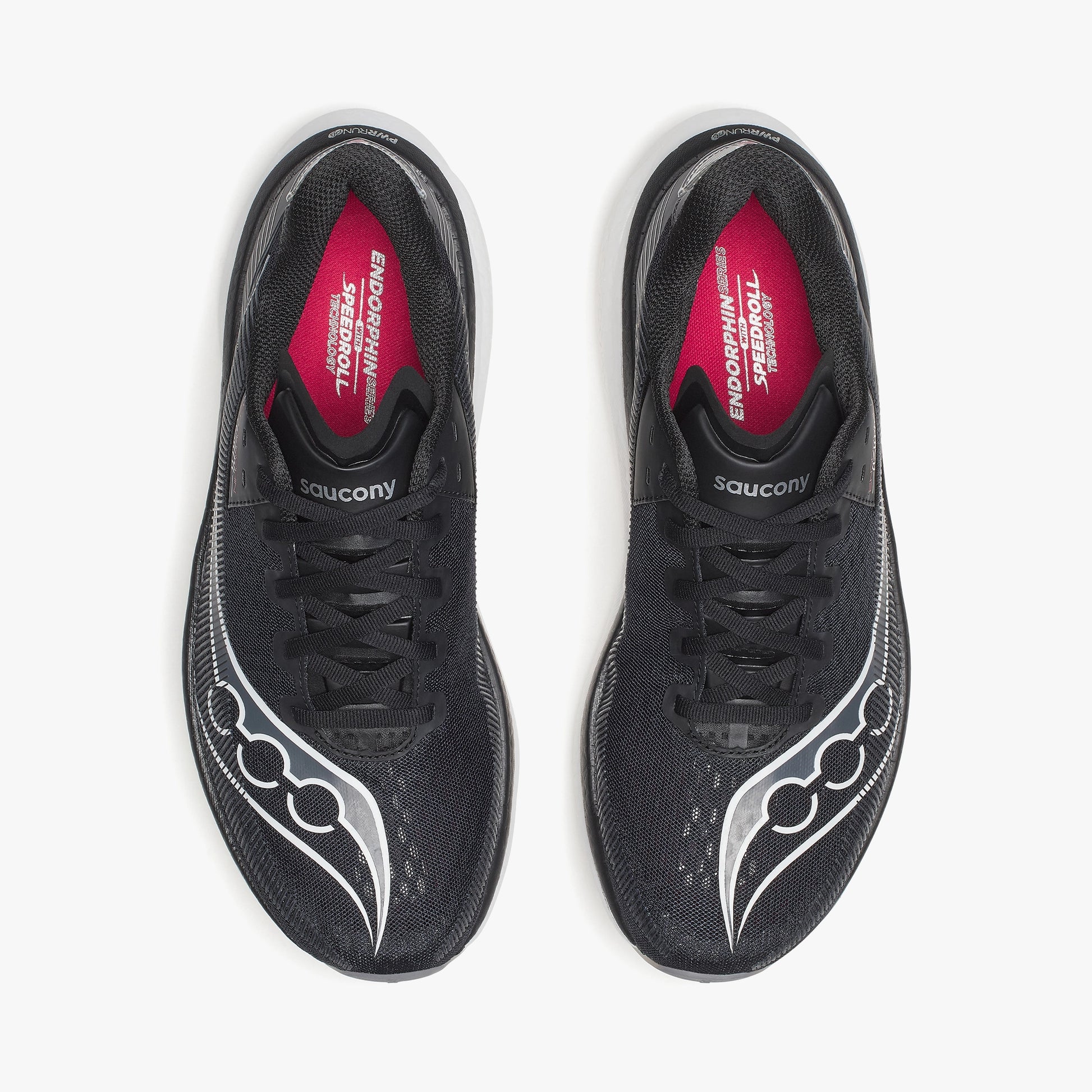 SAUCONY ENDORPHIN AZURA BLACK/WHITE - Sole Therapy