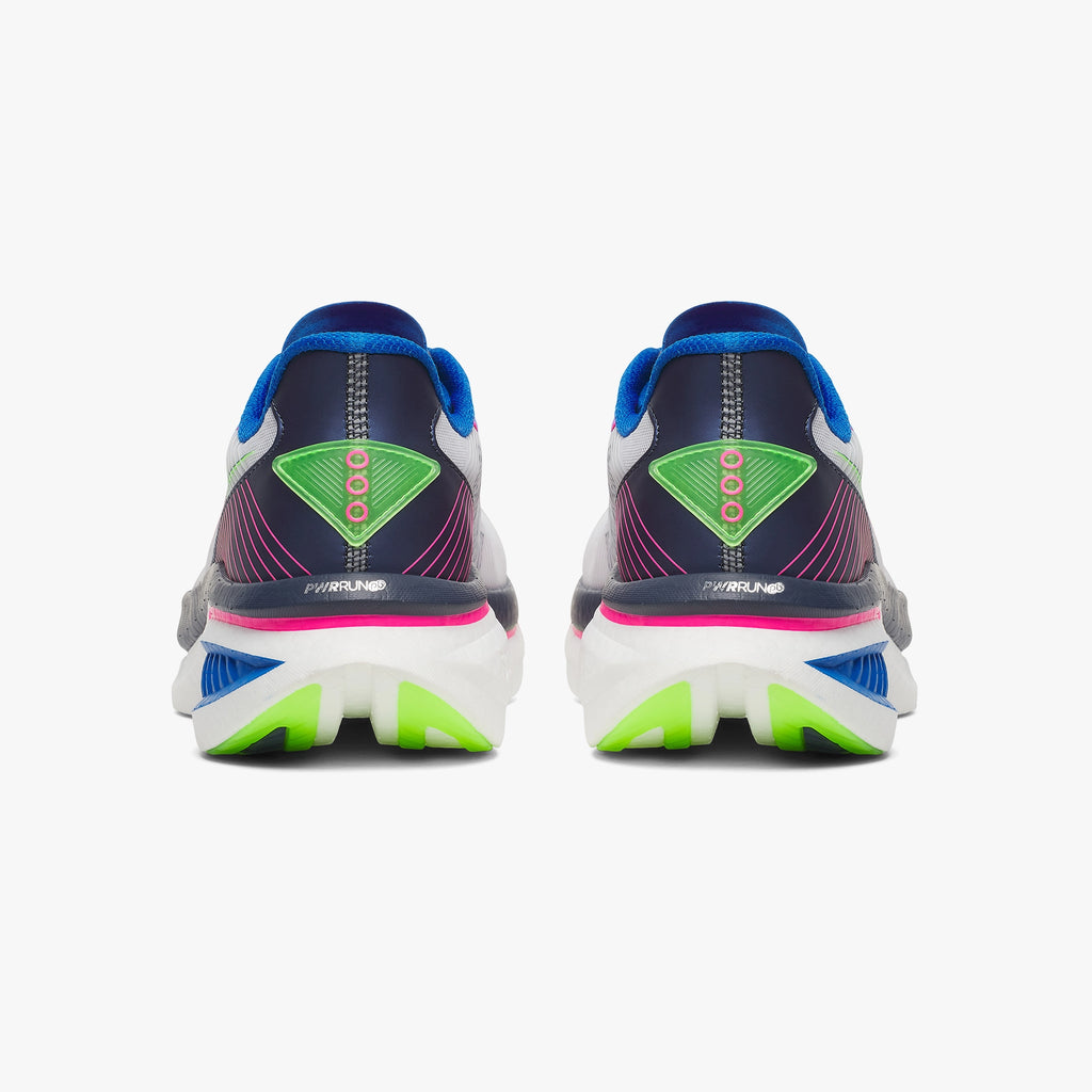 SAUCONY ENDORPHIN AZURA WHITE/NAVY - Sole Therapy