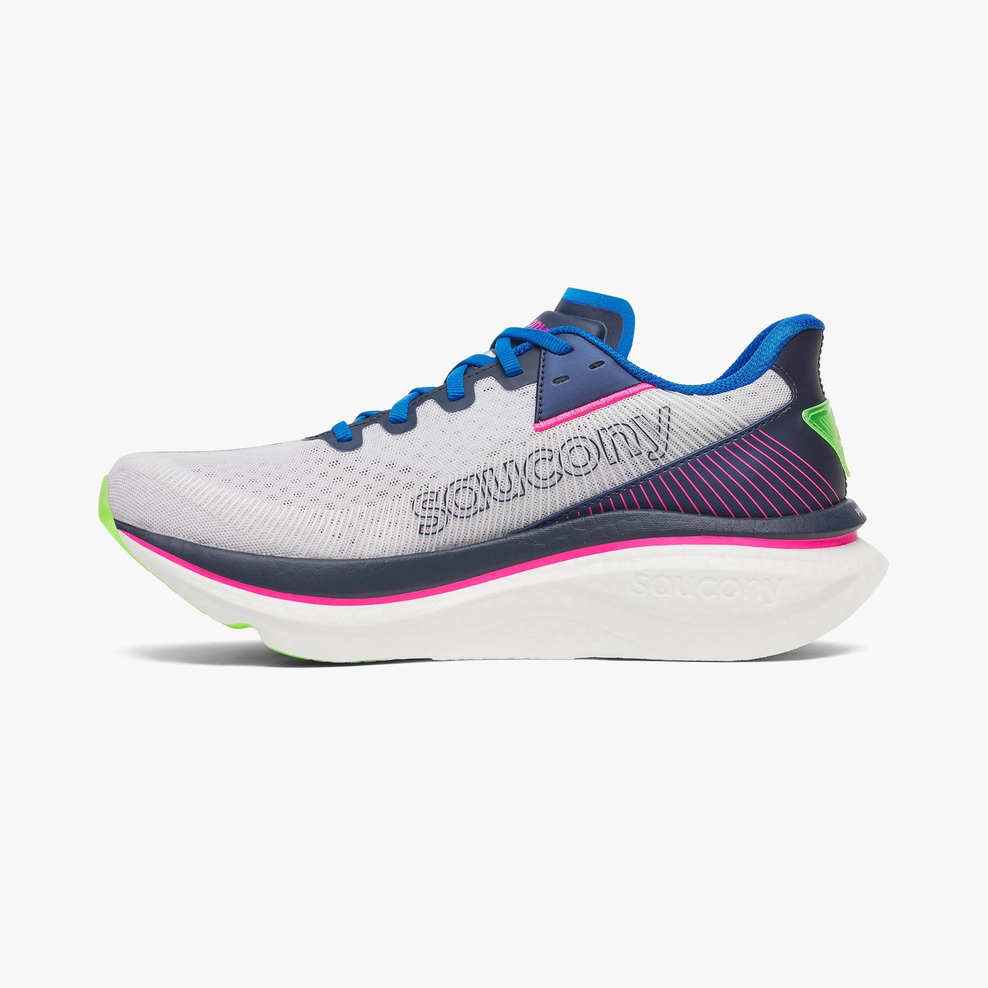 SAUCONY ENDORPHIN AZURA WHITE/NAVY - Sole Therapy