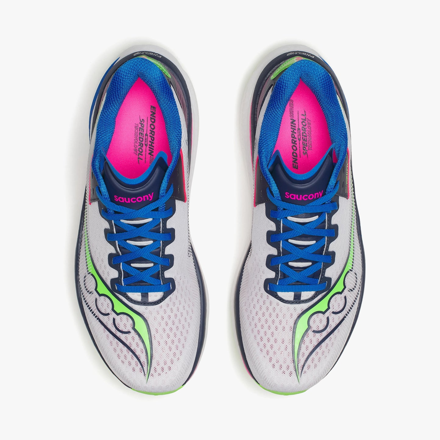 SAUCONY ENDORPHIN AZURA WHITE/NAVY - Sole Therapy