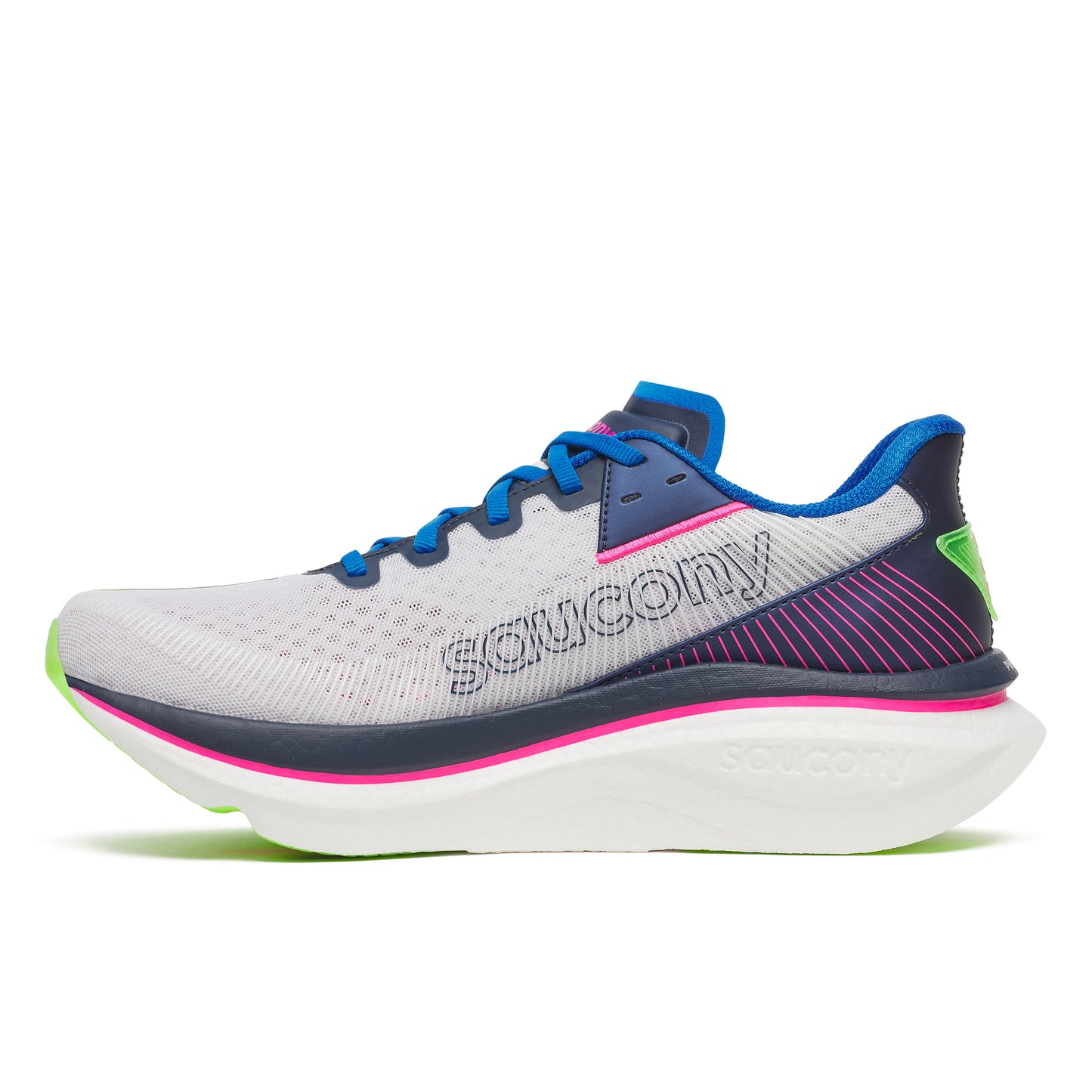 SAUCONY ENDORPHIN AZURA WHITE/NAVY - Sole Therapy