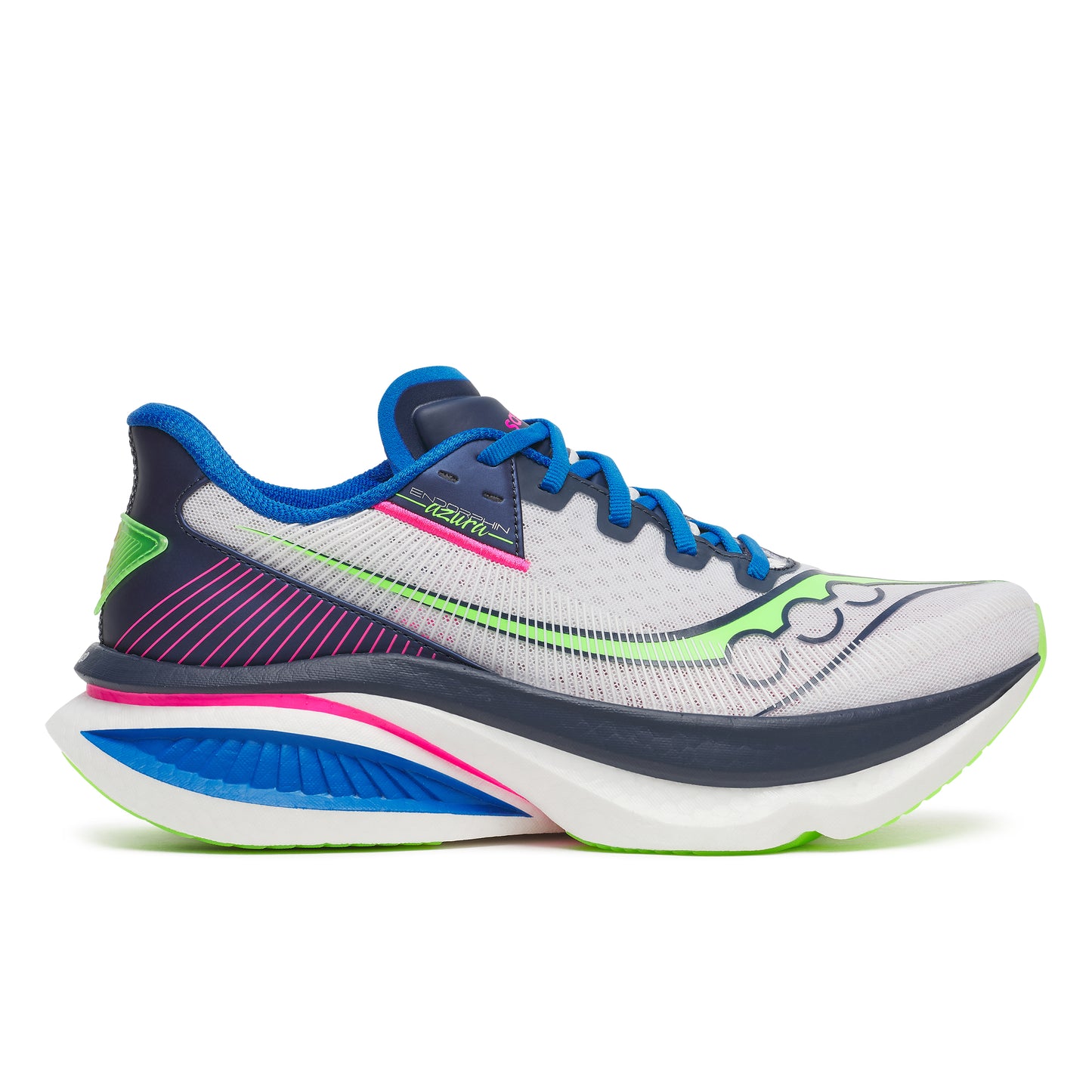 SAUCONY ENDORPHIN AZURA WHITE/NAVY - Sole Therapy