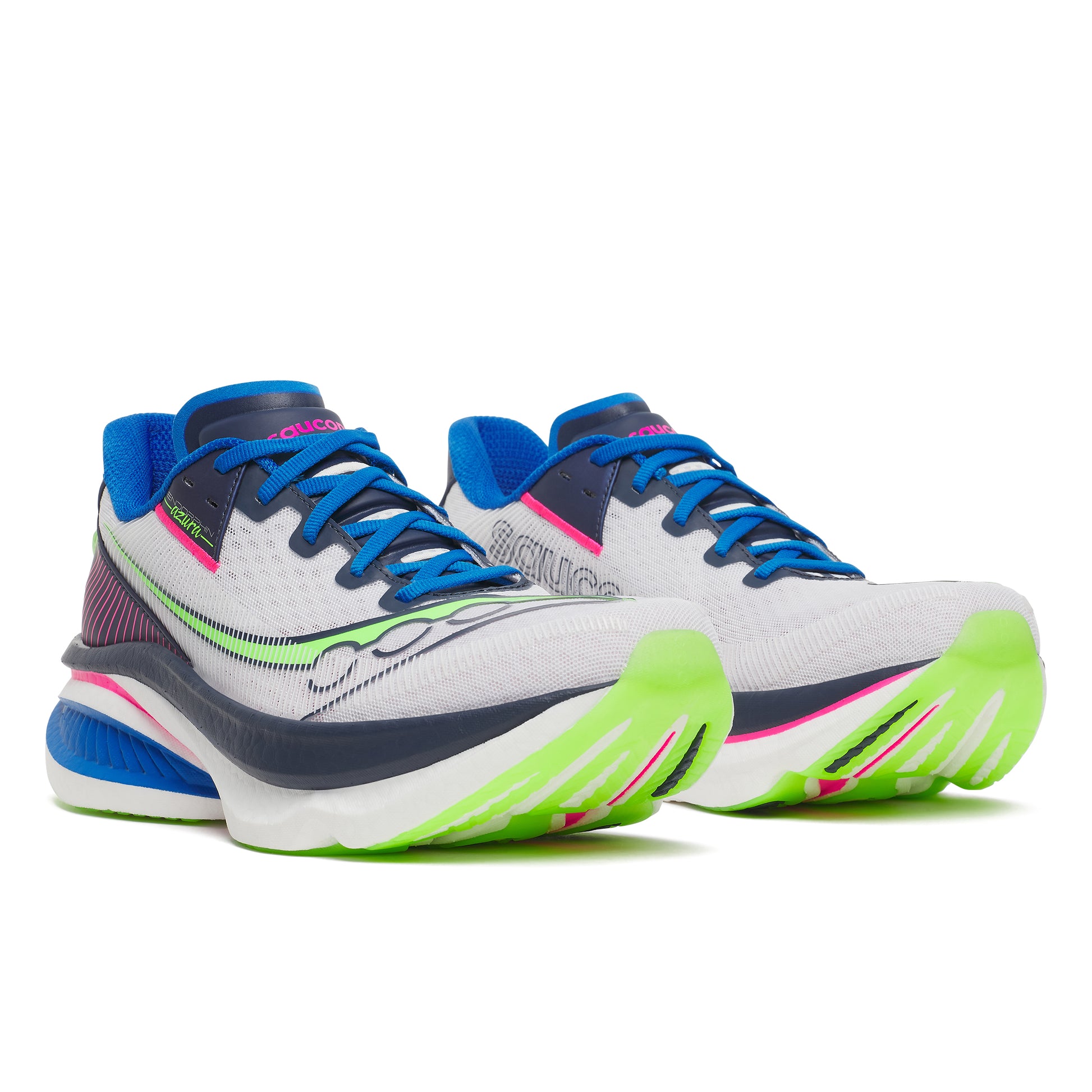 SAUCONY ENDORPHIN AZURA WHITE/NAVY - Sole Therapy