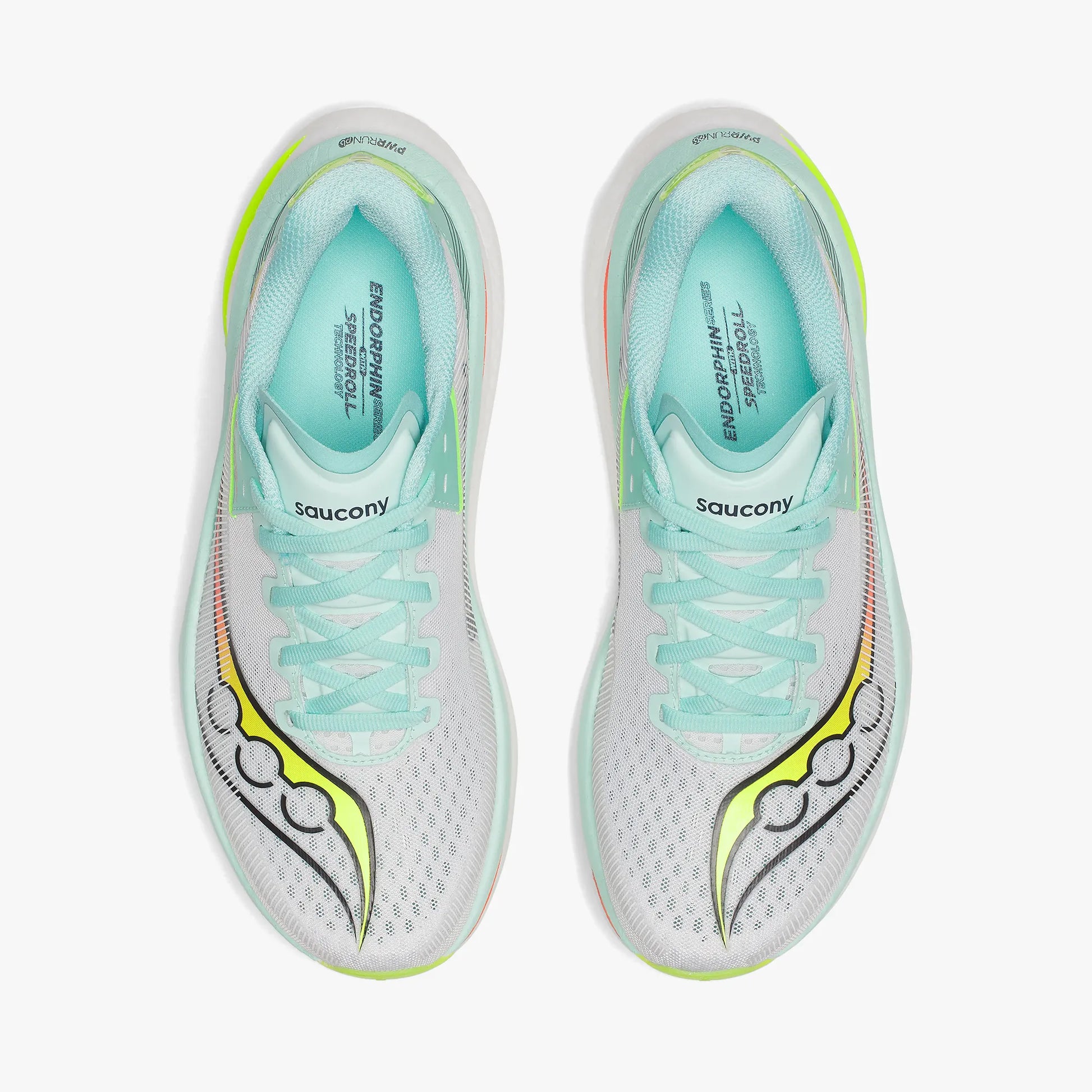 SAUCONY ENDORPHIN AZURA WHITE/SPLASH - Sole Therapy
