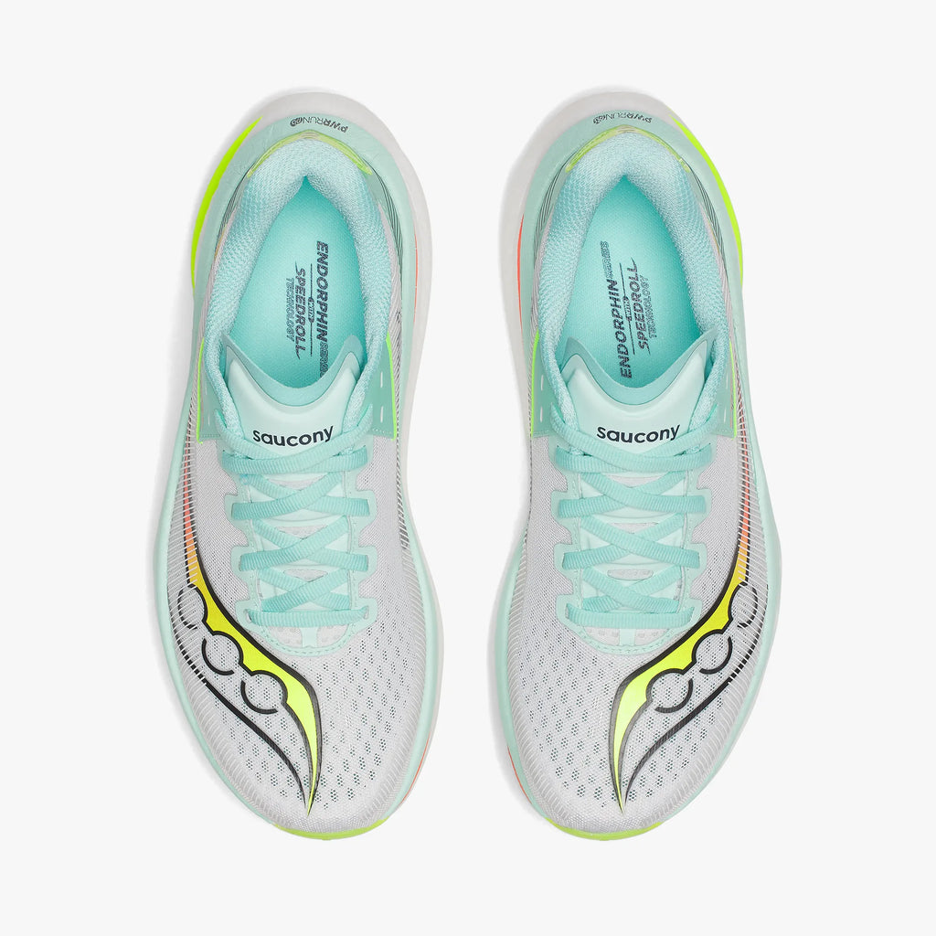 SAUCONY ENDORPHIN AZURA WHITE/SPLASH - Sole Therapy