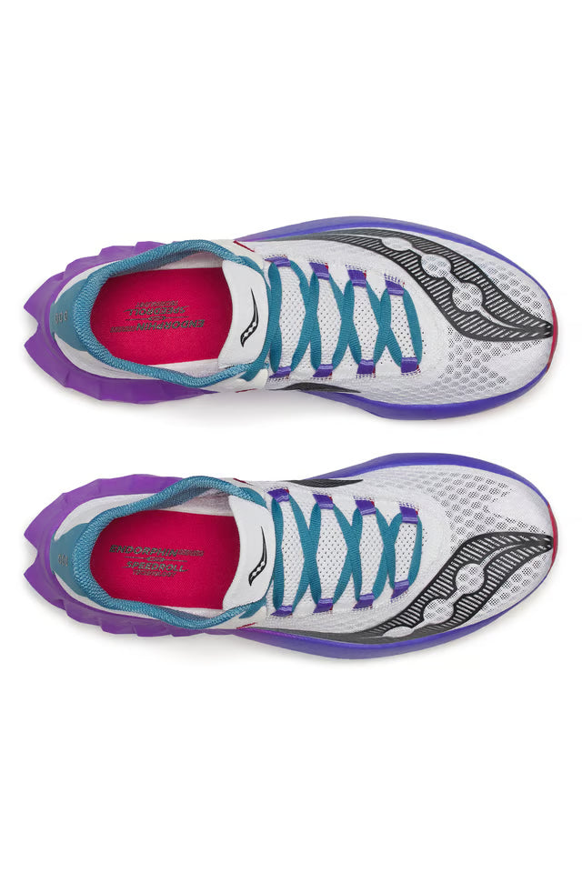 SAUCONY ENDORPHIN PRO 4 WHITE/SHADOW - Sole Therapy