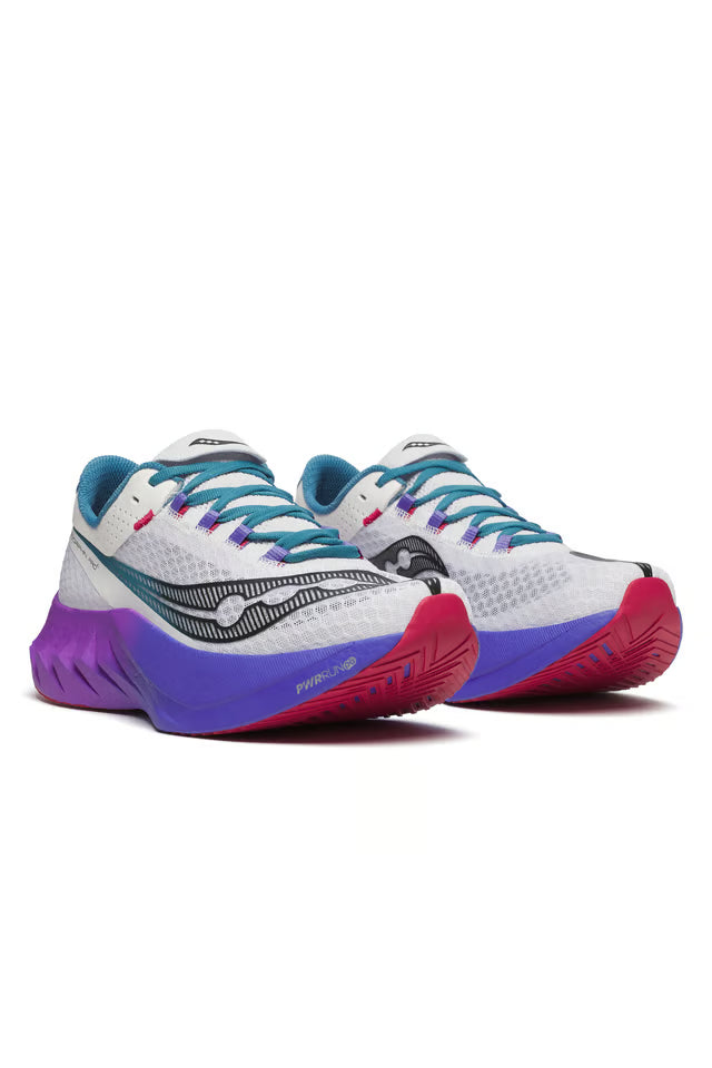 SAUCONY ENDORPHIN PRO 4 WHITE/SHADOW - Sole Therapy
