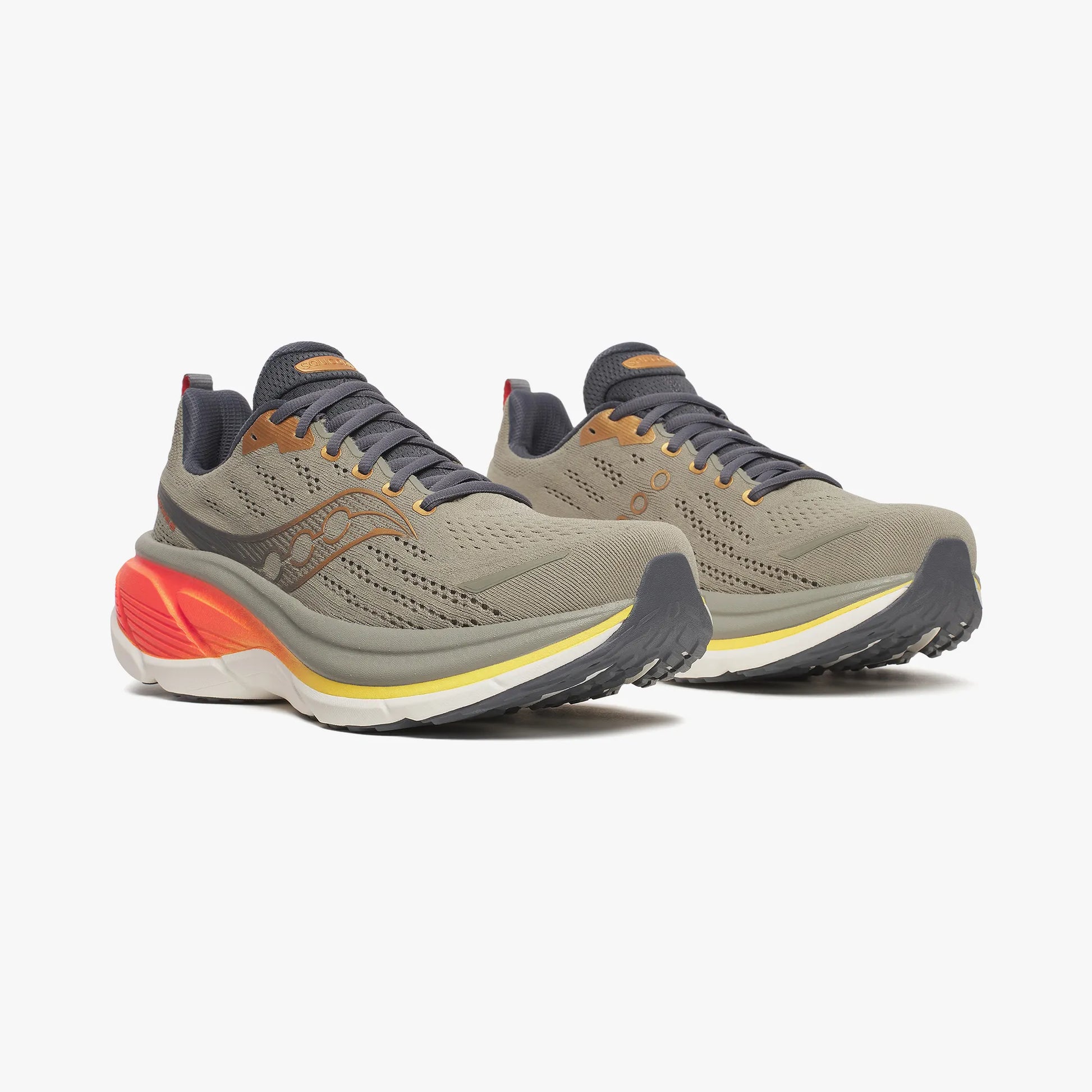 SAUCONY HURRICANE 25 LAUREL/FIRE - Sole Therapy