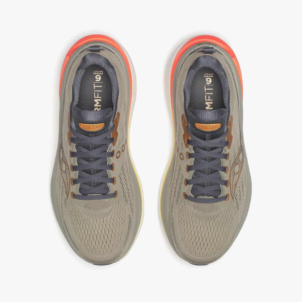 SAUCONY HURRICANE 25 LAUREL/FIRE - Sole Therapy