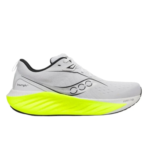 SAUCONY TRIUMPH 22 WHITE/CITRON