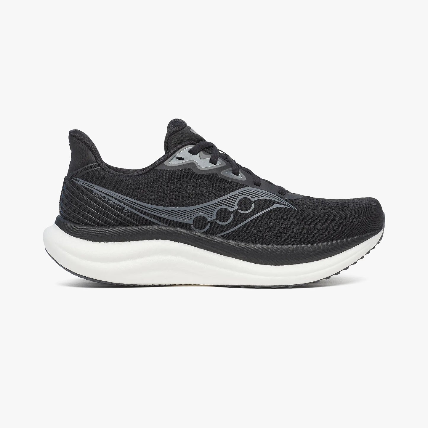 SAUCONY TRIUMPH 23 BLACK/WHITE - Sole Therapy