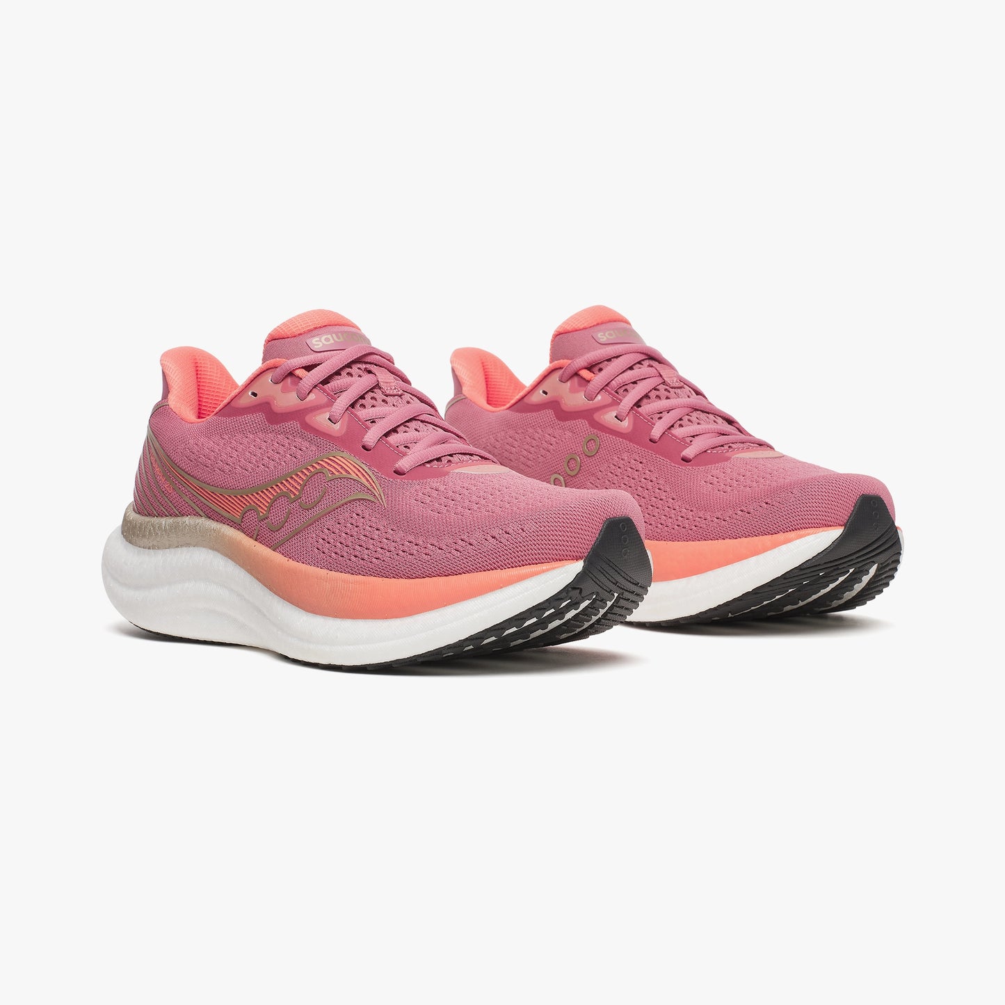 SAUCONY TRIUMPH 23 MAUVE/BLACK - Sole Therapy