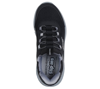 SKECHERS CHILDREN  BOUNDER - BLACK CHARCOAL - Sole Therapy