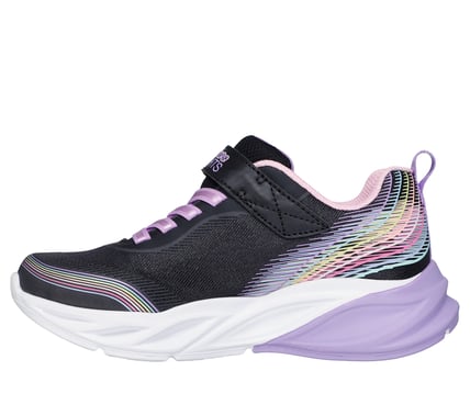 SKECHERS CHILDREN COSMIC GLOW - BLACK MULTI - Sole Therapy