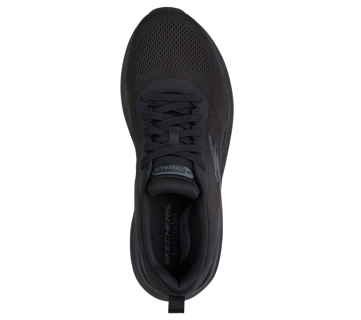 SKECHERS MEN SHOES GO WALK STABILITY 2.0 - BLACK/BLACK - Sole Therapy