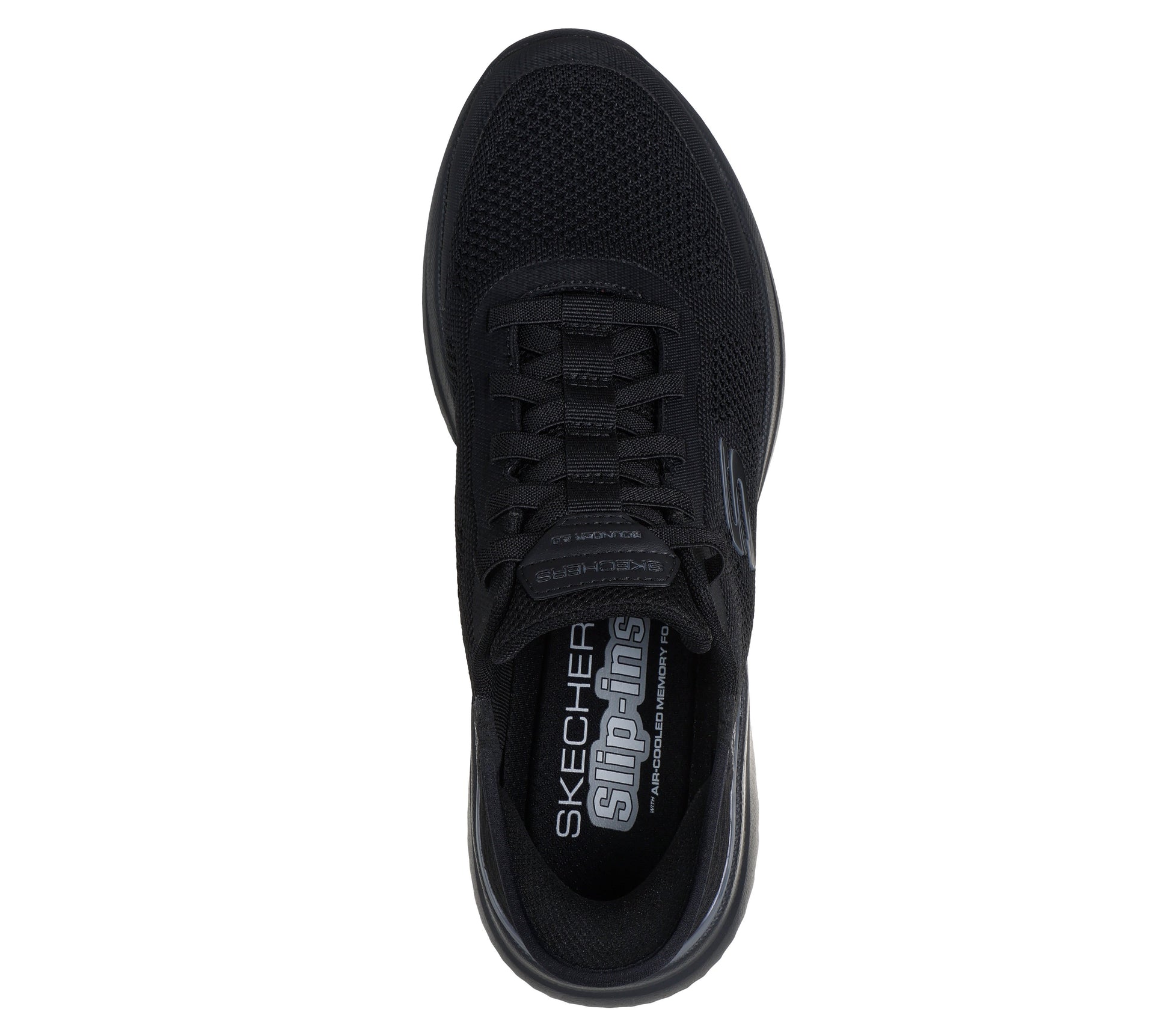SKECHERS MENS SHOES BOUNDER 2.0 - BLACK CHARCOAL - Sole Therapy