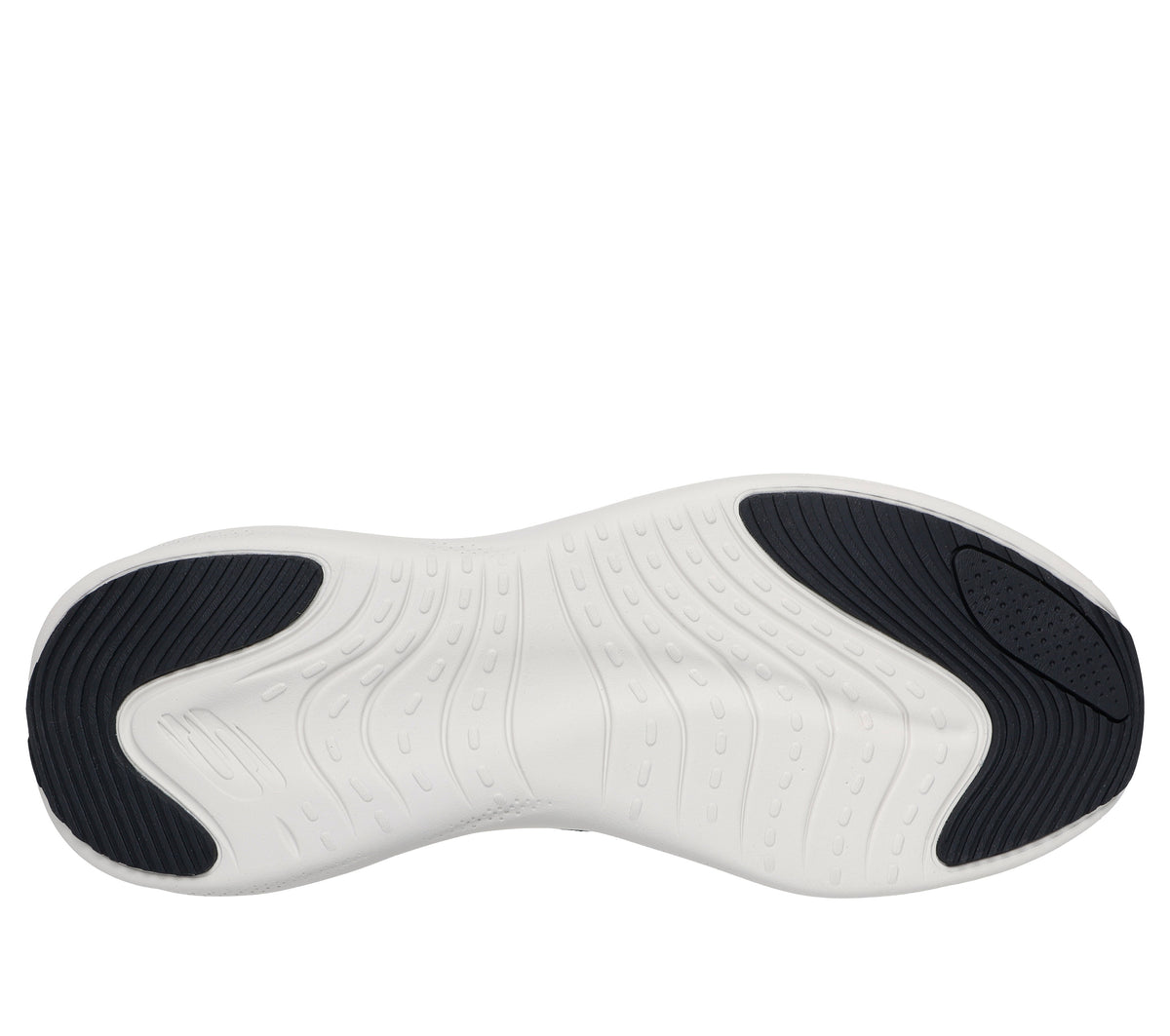 SKECHERS MENS SKECH CLOUD - BLACK - Sole Therapy