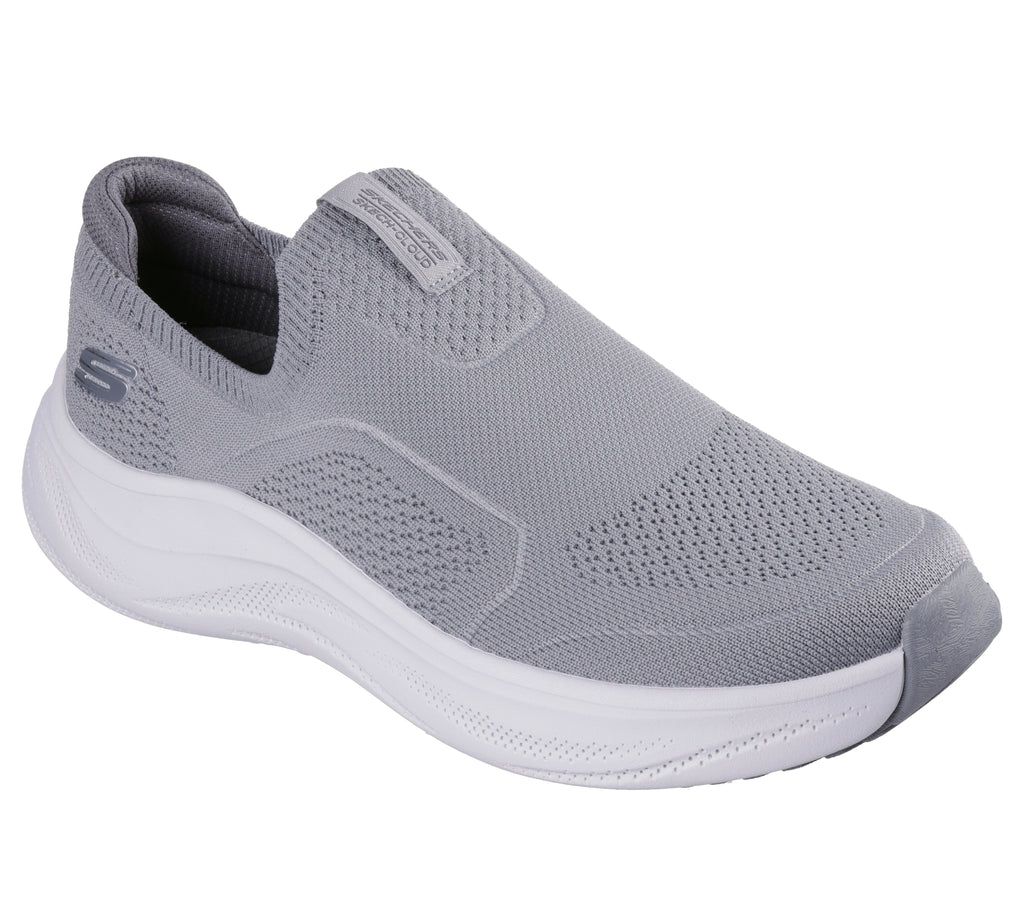 SKECHERS MENS SKECH CLOUD - LIGHT GREY - Sole Therapy