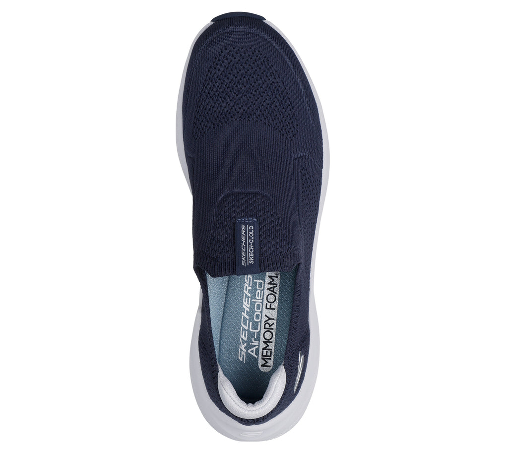 SKECHERS MENS SKECH CLOUD - NAVY - Sole Therapy