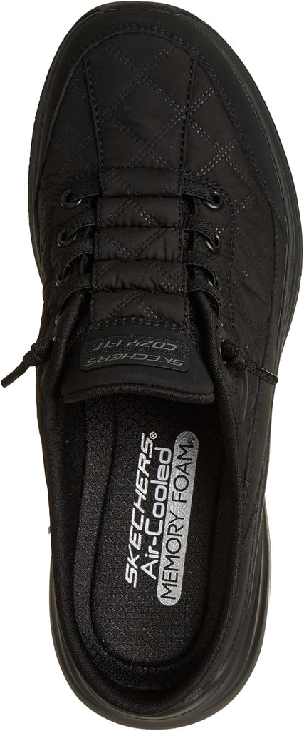SKECHERS WOMEN'S CONTOUR FOAM - BLACK/BLACK - Sole Therapy