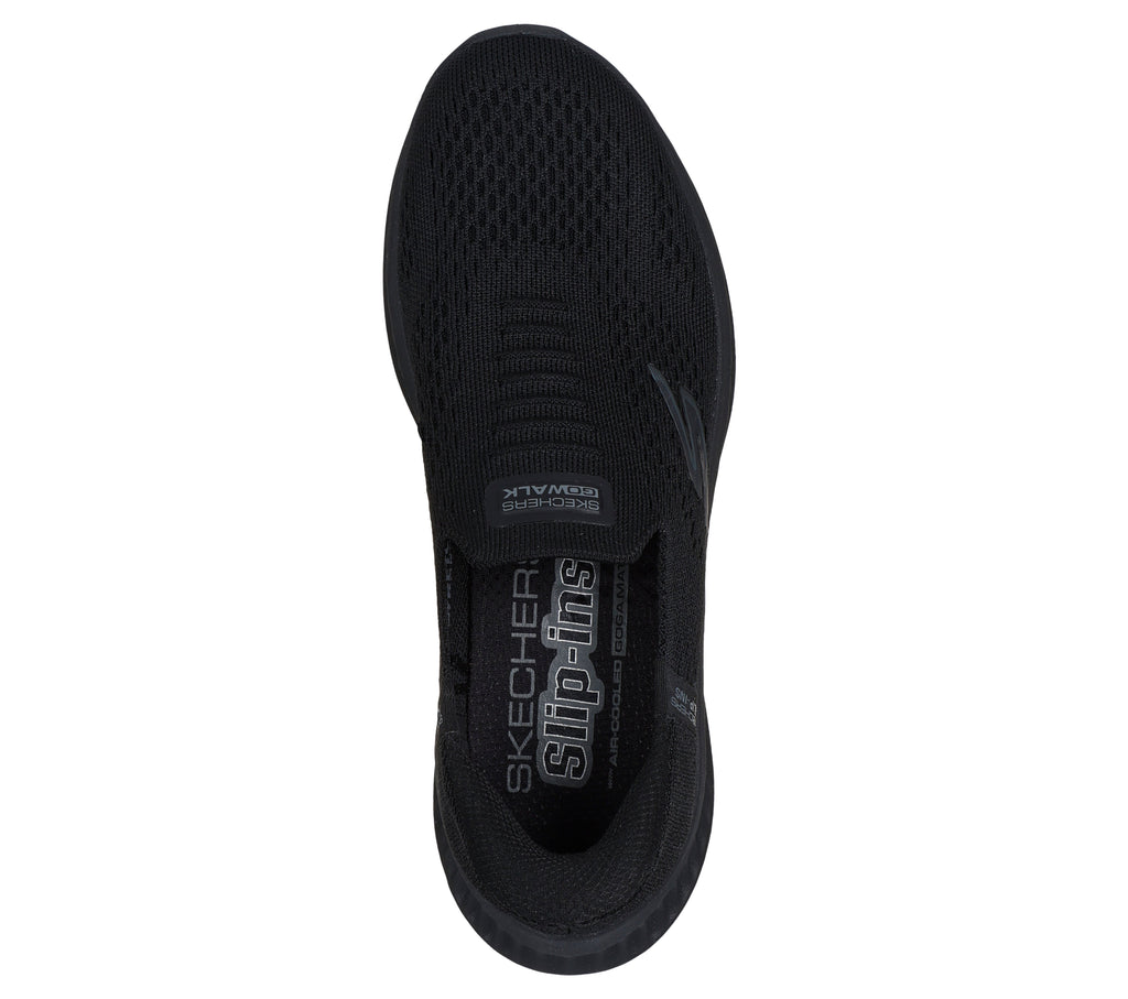SKECHERS WOMEN'S GO WALK NOW WALKING SHOES - BLACK/BLACK - Sole Therapy
