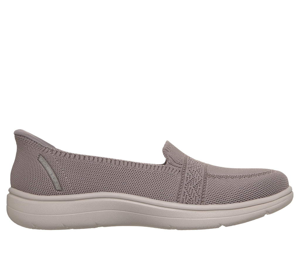 SKECHERS WOMEN'S ON-THE-GO FLEX RADIANT - DARK TAUPE - Sole Therapy