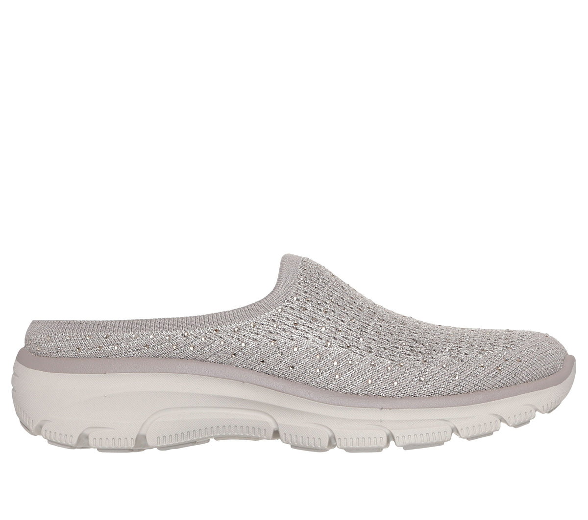 SKECHERS WOMENS EASY GOING SLIDE - TAUPE - Sole Therapy