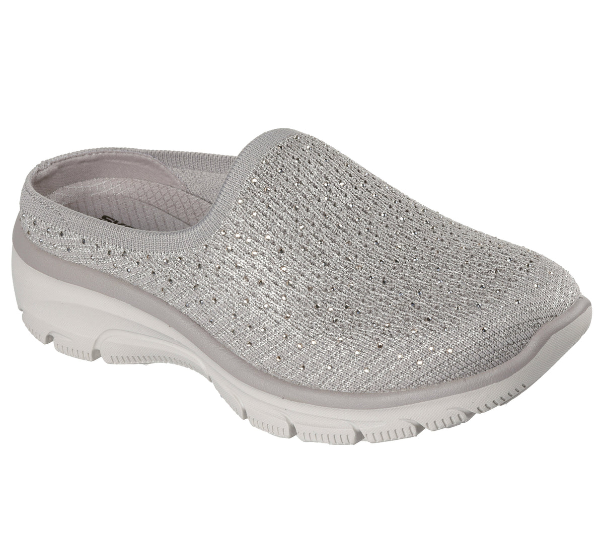 SKECHERS WOMENS EASY GOING SLIDE - TAUPE - Sole Therapy