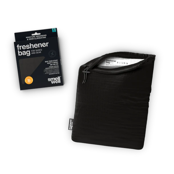 SMELLWELL FRESHENER BAG SOLID BLACK - Sole Therapy