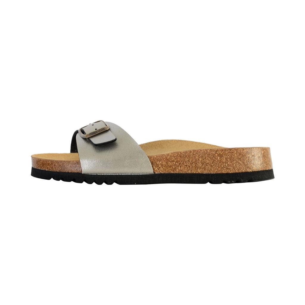 Scholl Estelle Ladies Sandal Anthracite - Sole Therapy