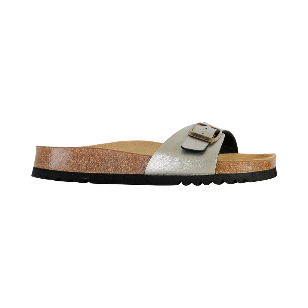 Scholl Estelle Ladies Sandal Anthracite - Sole Therapy