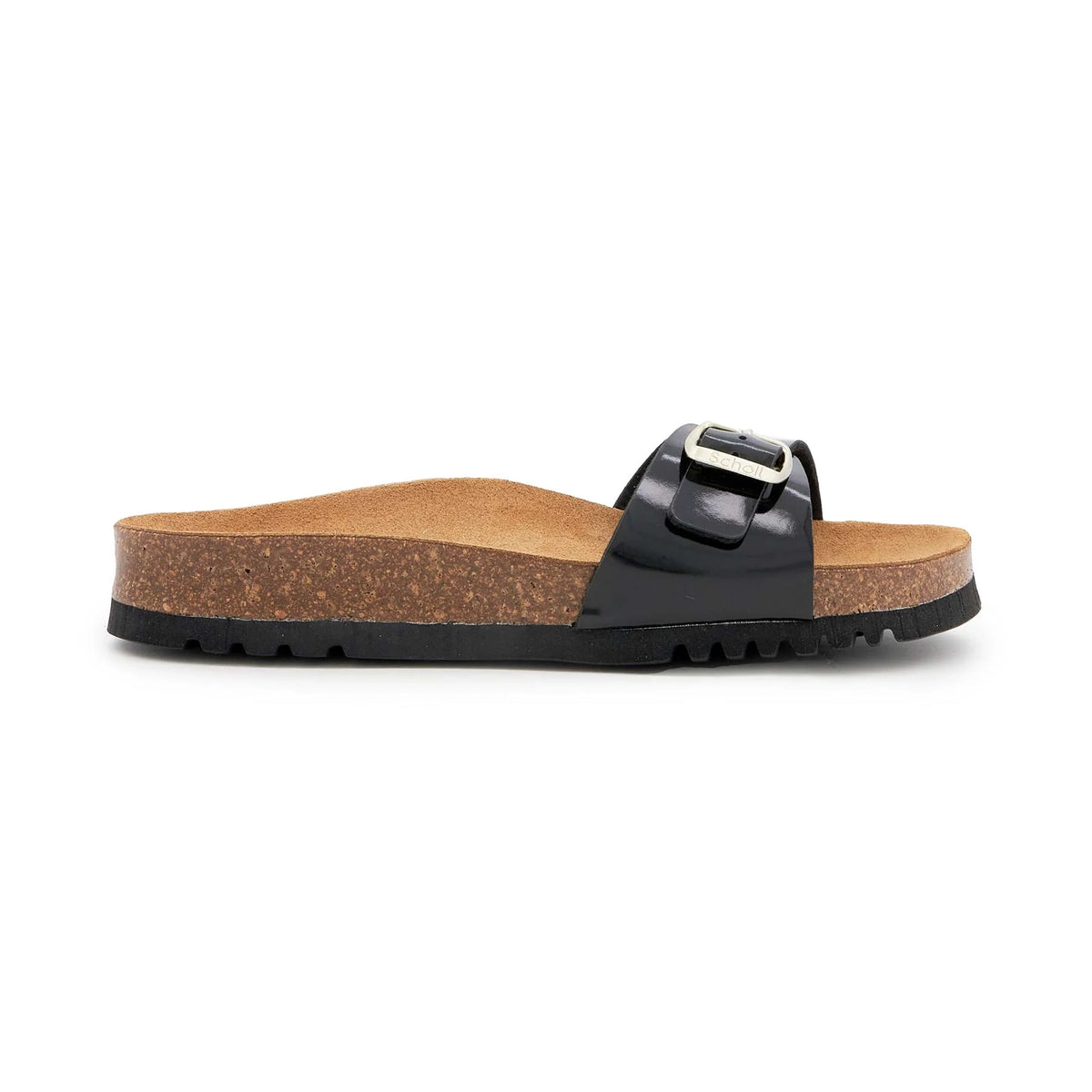 Scholl Mules Estelle Sandals Black - Sole Therapy