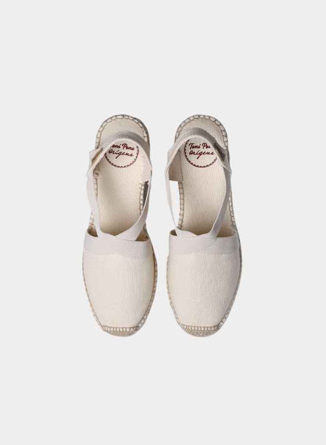 TONI PONS TER CRU LADIES SANDAL OFF WHITE