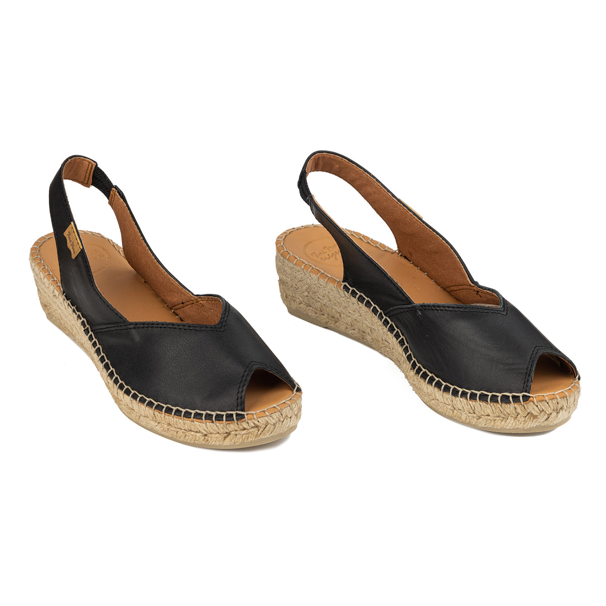 TONI PONS BERNIA LADIES SANDAL BLACK LEATHER - Sole Therapy