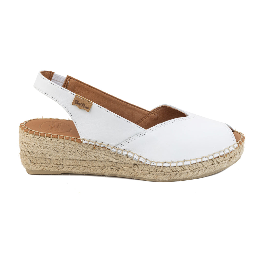 TONI PONS BERNIA LADIES SANDAL WHITE - Sole Therapy