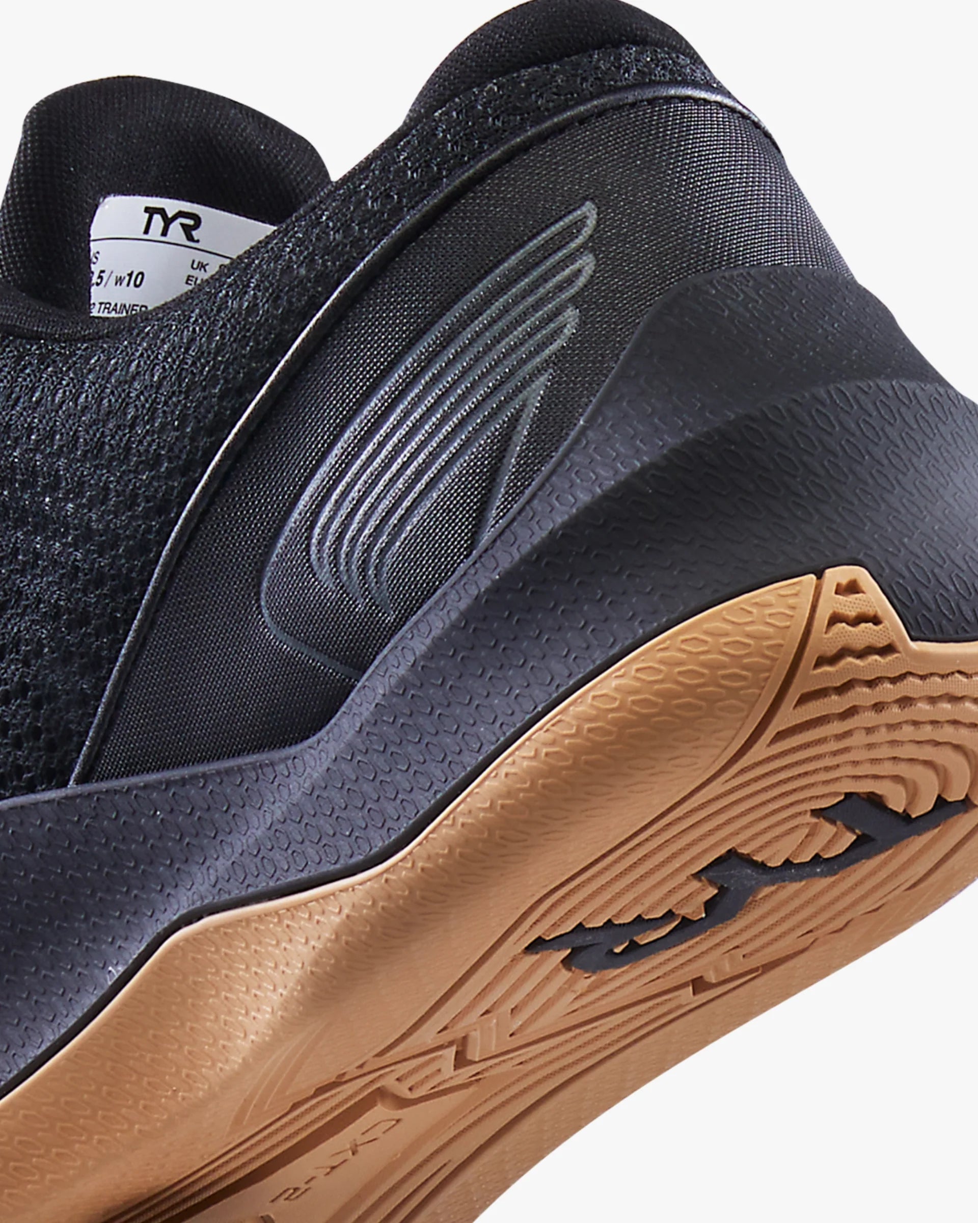 TYR MENS ELITE SPORTS SHOES BLACK/GUM - Sole Therapy