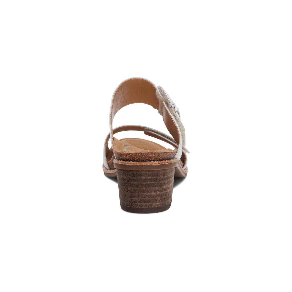 Tatiana Arch Support Heel Block Wedge Ivory - Sole Therapy
